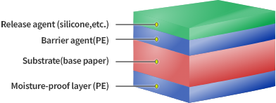 Single-sided Release Liner with PE Laminated Back